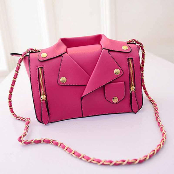 Biker Purse Pink