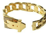 Studded Chain Belted Bracelet