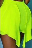 Diva Lime Green Romper