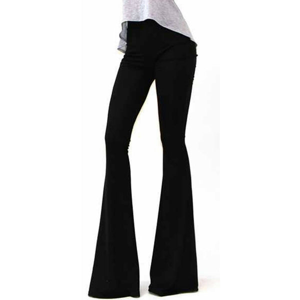 Skinny High waist palazzo pants