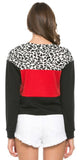 Animal Print Love Sweatshirt